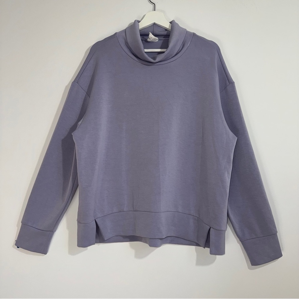 Sage Collective Lavender Cowl‎ Neck Pullover Top XL